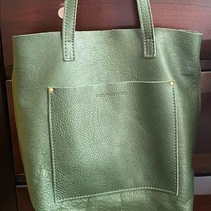 Portland Leather Goods Full size Crossbody in Forrest. Not available on website